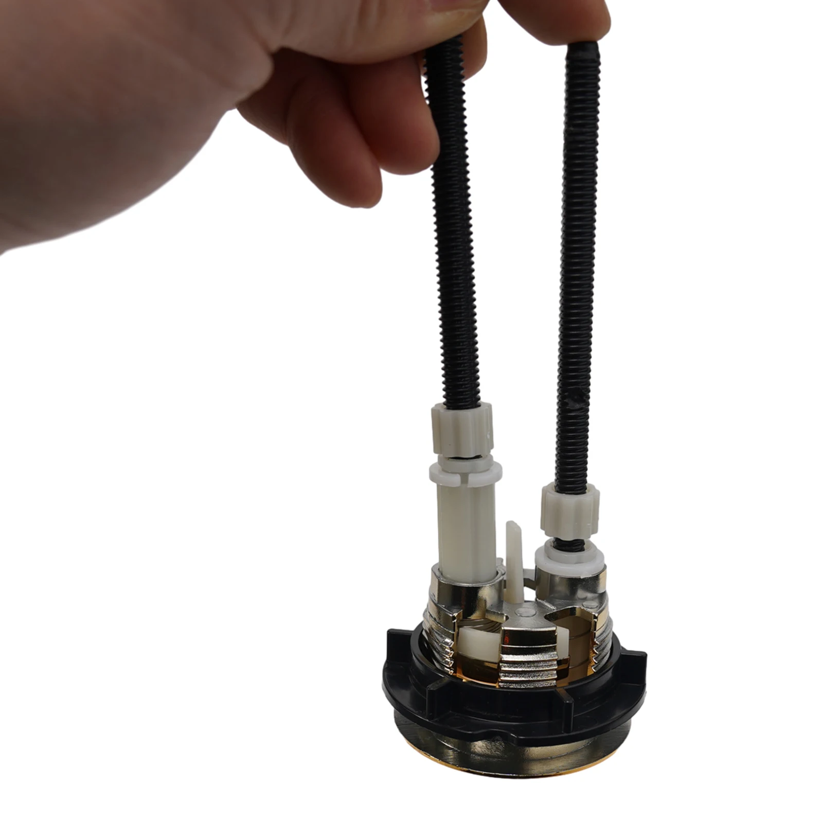 Toilet Flush Valve - Black Gold Electroplated Chrome Finish Toilet