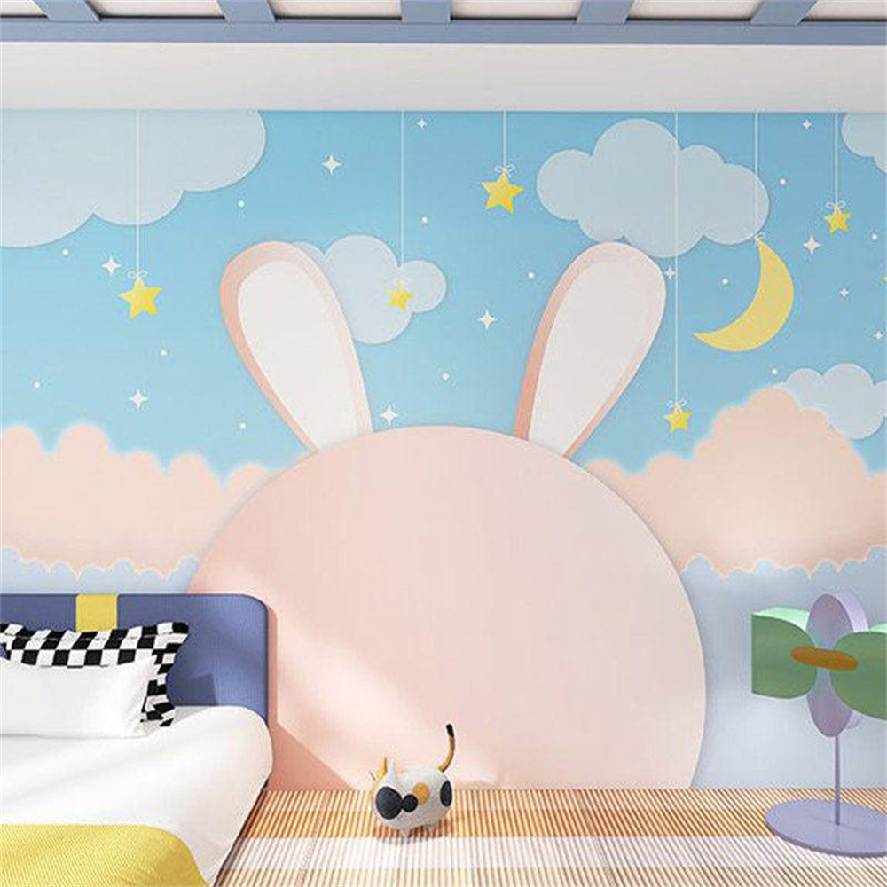 Custom Cartoon Warm Pink Star  - Home Improvement Background บทวิจารณ์และราคา