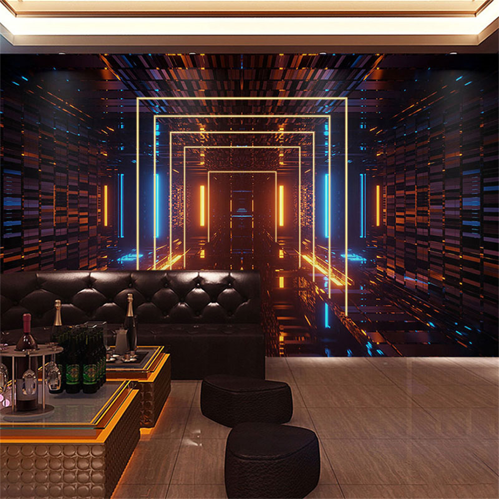 Custom KTV wallpaper 3d person - Home Improvement Background บทวิจารณ์และราคา