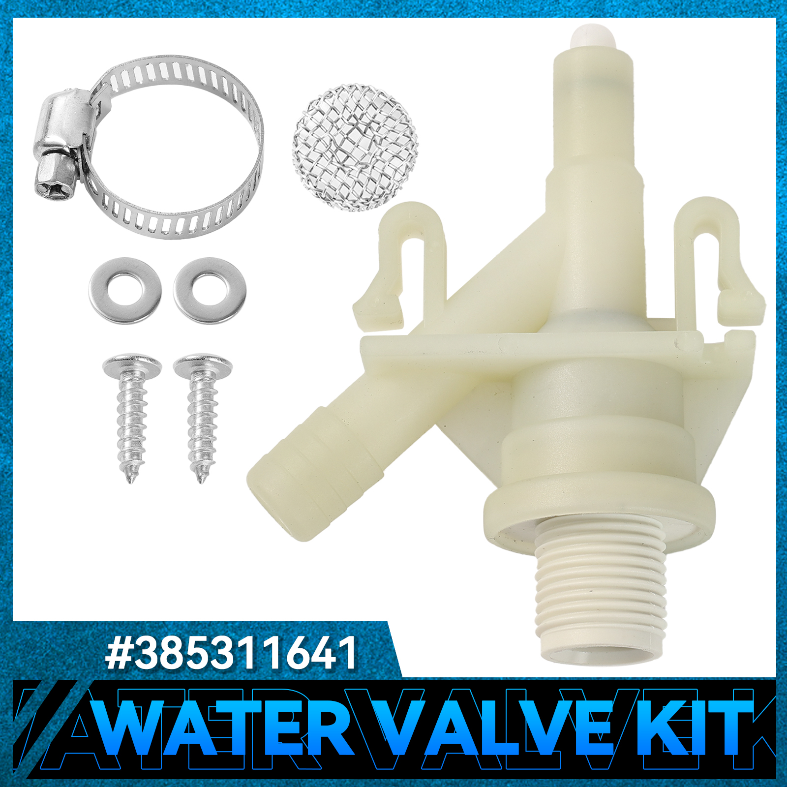Plastic RV Camper Water Valve  - Toilet Flush Valve บทวิจารณ์และราคา
