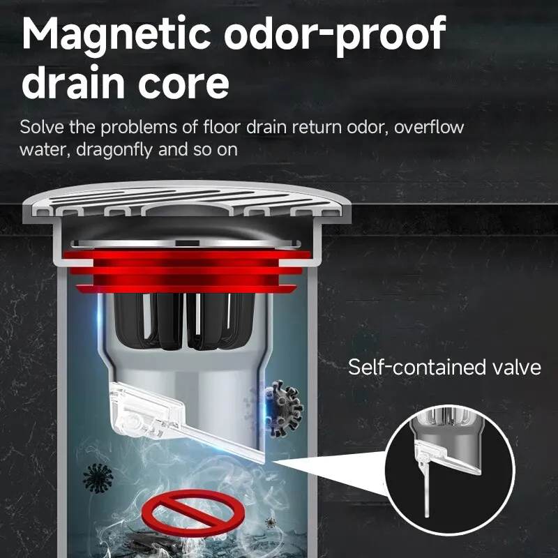 Odor Proof Floor Drain Valve S - Toilet Flush Valve บทวิจารณ์และราคา