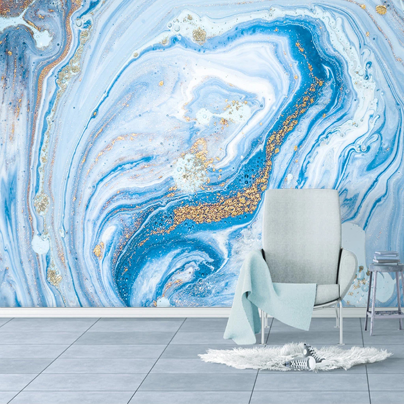 Custom Large Murals Blue Marbl - Home Improvement Background บทวิจารณ์และราคา
