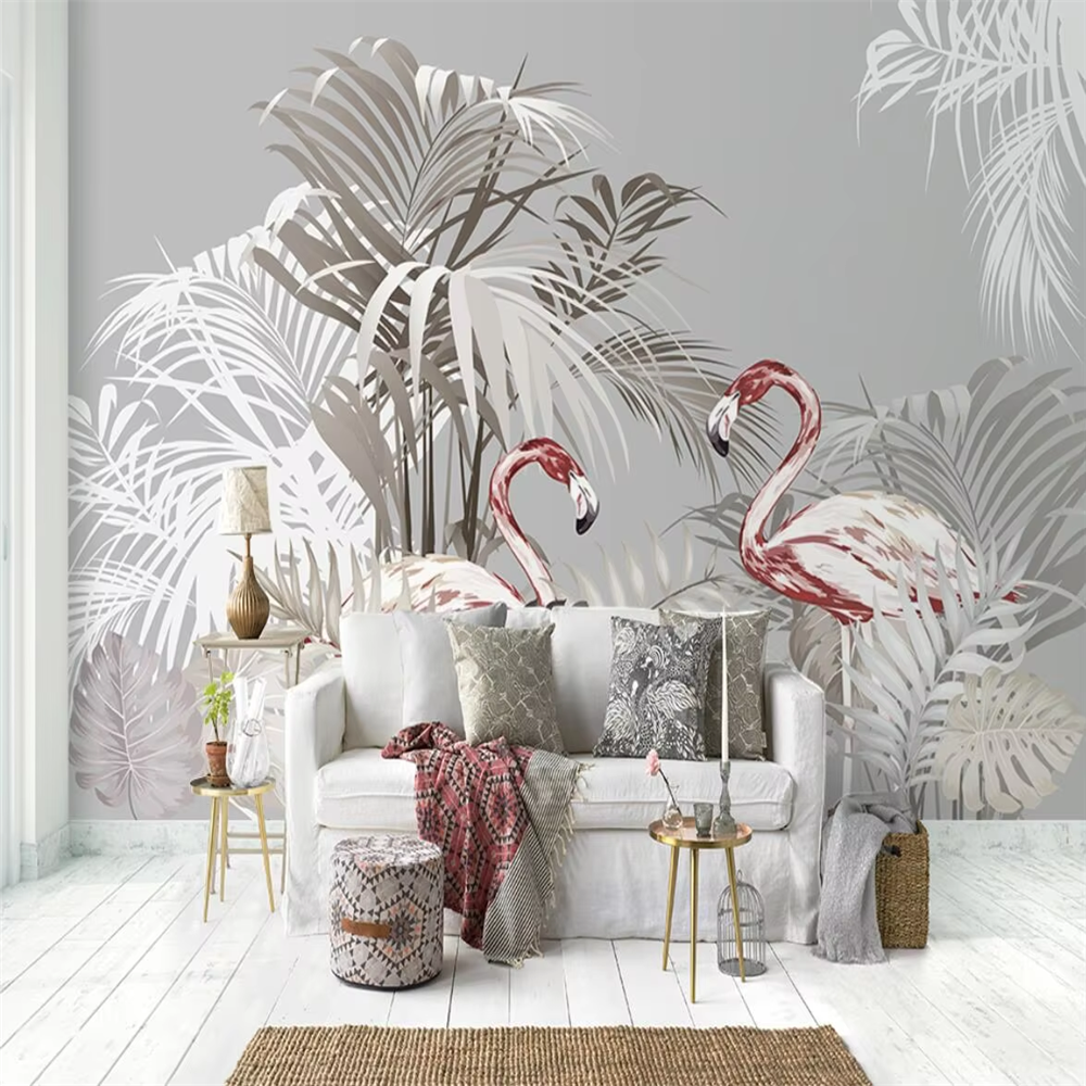 custom flamingo wallpapers for - Home Improvement Background บทวิจารณ์และราคา