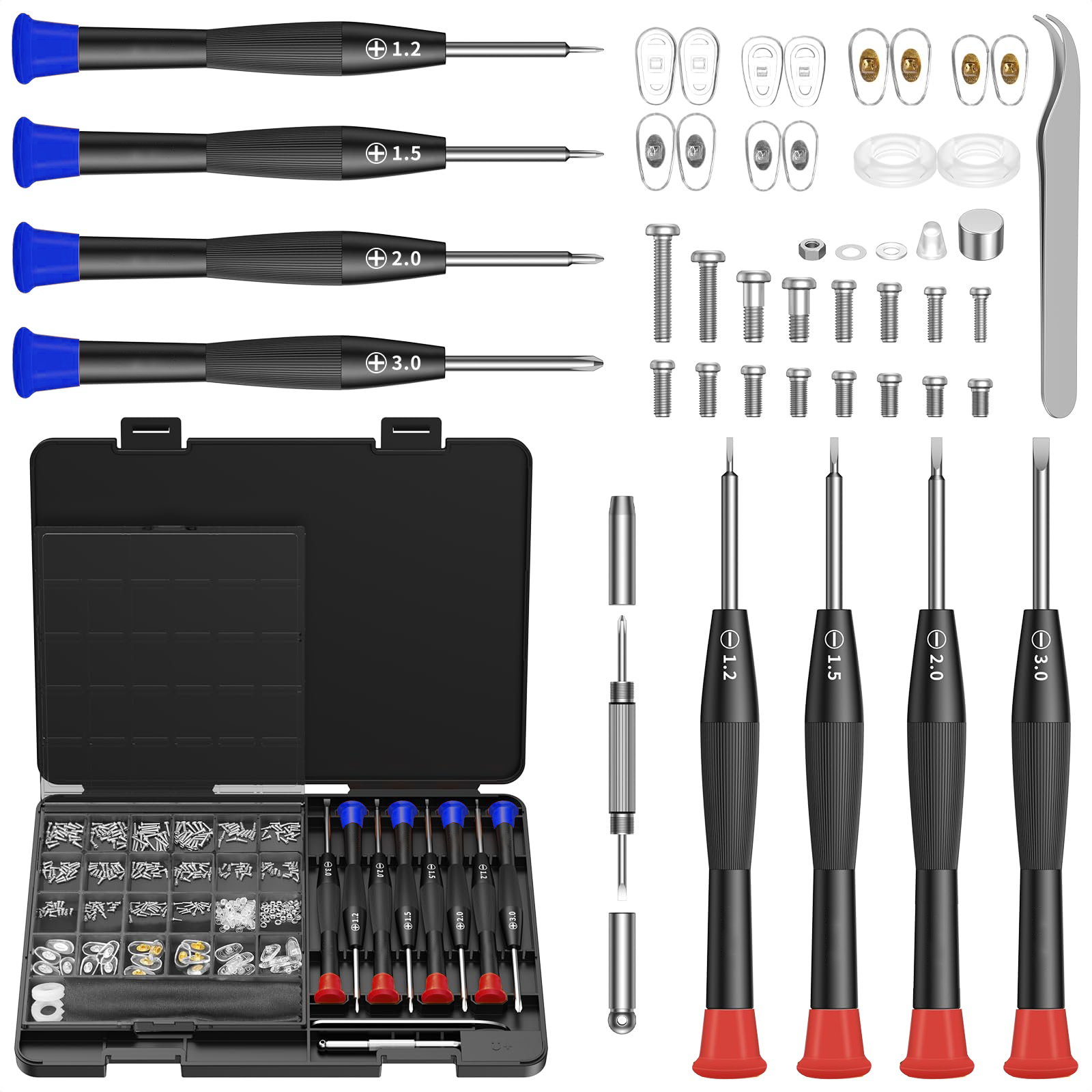 Eyeglass Repair Tool Kit with  - Screwdriver Set Precision บทวิจารณ์และราคา