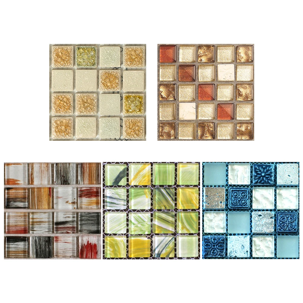 Mosaic Tile 3D Adhesive Wall S - Home Improvement Background บทวิจารณ์และราคา