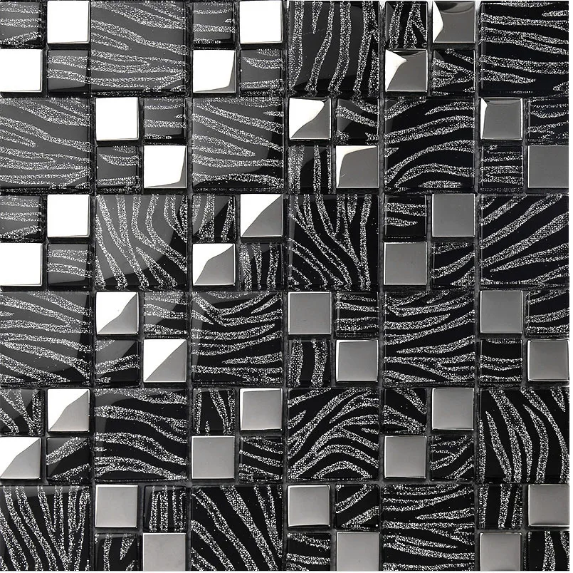 Luxury Black Silver Glass  Mos - Home Improvement Background บทวิจารณ์และราคา